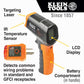 Klein Tools IR1KIT Infrared Thermometer With Gfci Receptacle Tester