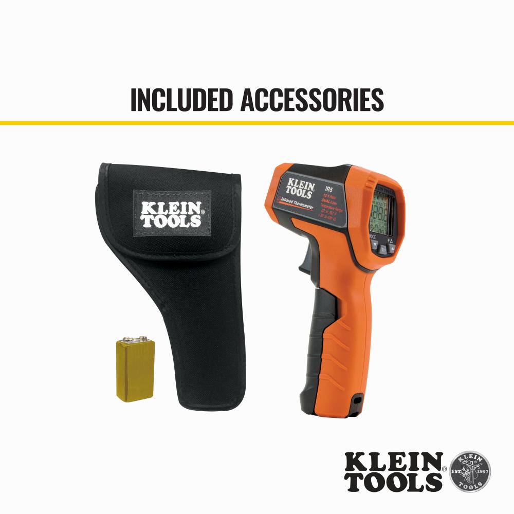 Klein Tools IR5 Dual Laser Infrared Thermometer