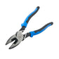 Klein Tools J2000-9NECRTP Lineman'S Pliers, Fish Tape Pull/Crimping, 9-Inch