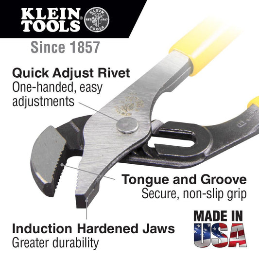 Klein Tools J502-10 10" Journeyman Pupu Pliers (1 Ea)