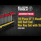 Klein Tools JTH610EB 10 Pc 6" Sae Ball-End Journeyman T-Handle Set
