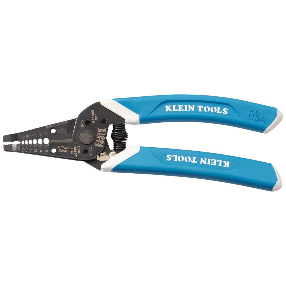 Klein Tools K11095 Klein-Kurve® Wire Stripper / Cutter, 8-20 Awg