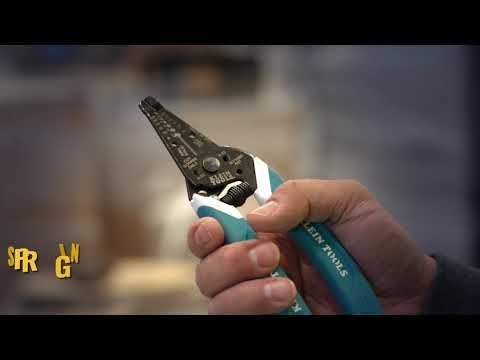 Klein Tools K11095 Klein-Kurve® Wire Stripper / Cutter, 8-20 Awg