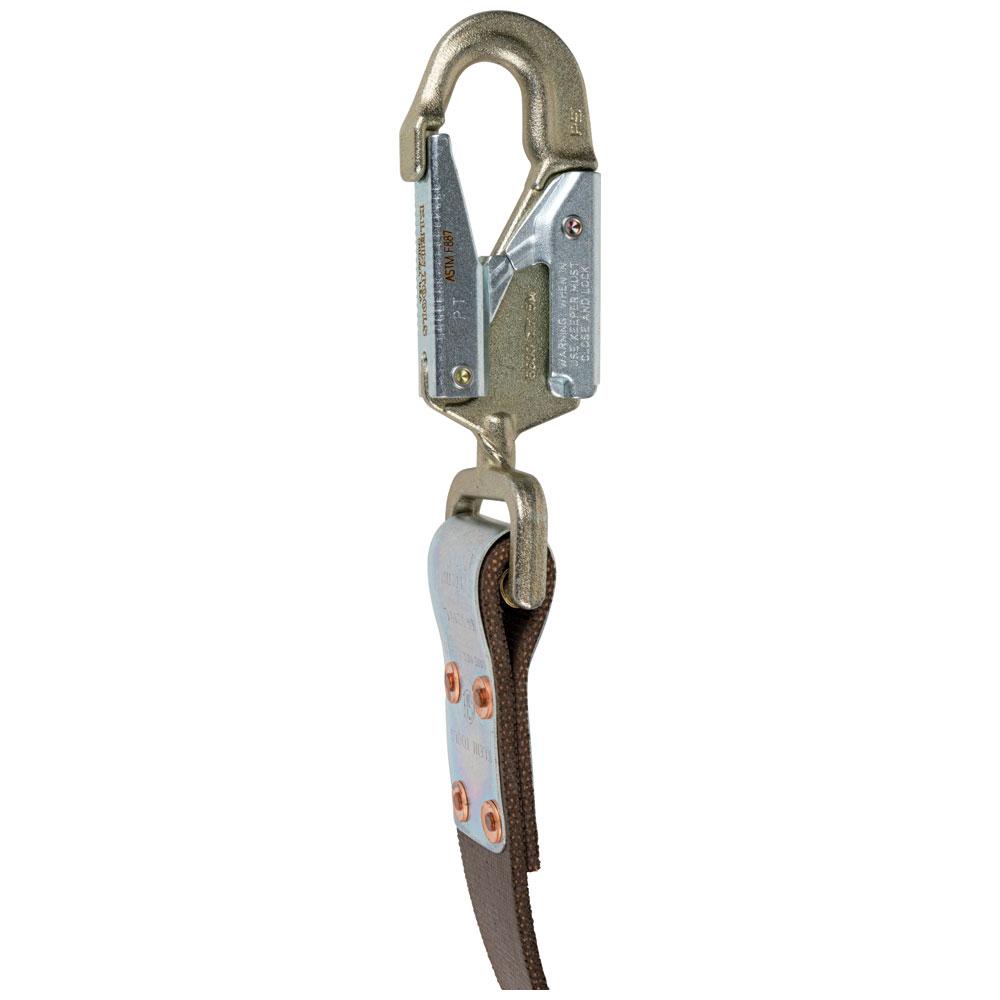 Klein Tools KG5295-L Positioning Strap, 5.67-Foot With 6-1/2-Inch Snap Hook