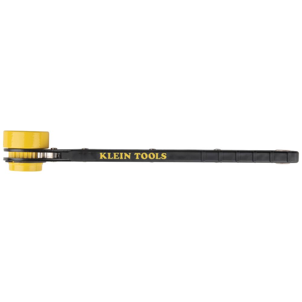 Klein Tools KT152T 4-In-1 Lineman'S Slim Ratcheting Wrench