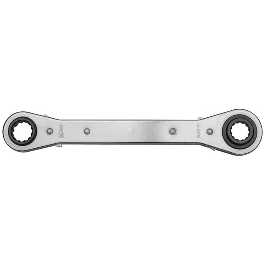 Klein Tools KT223X4 Lineman'S Ratcheting 4-In-1 Box Wrench