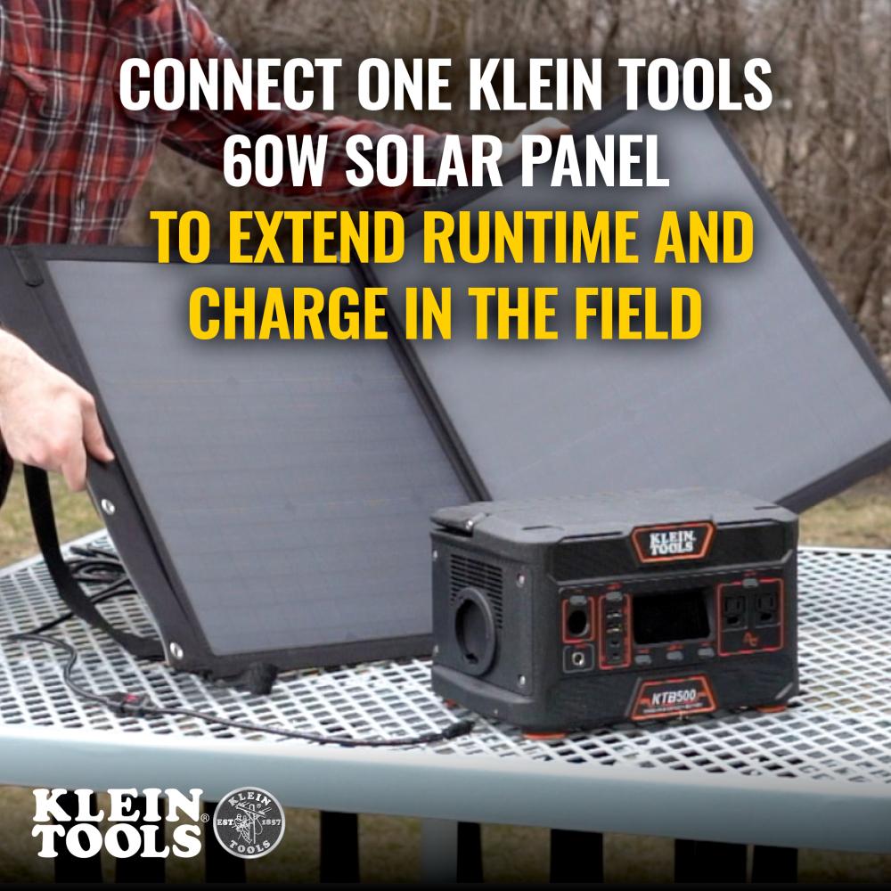 Klein Tools KTB500 Portable Power Station, 500W
