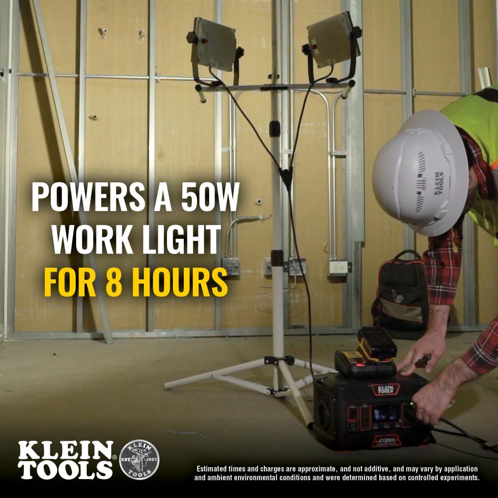 Klein Tools KTB500 Portable Power Station, 500W