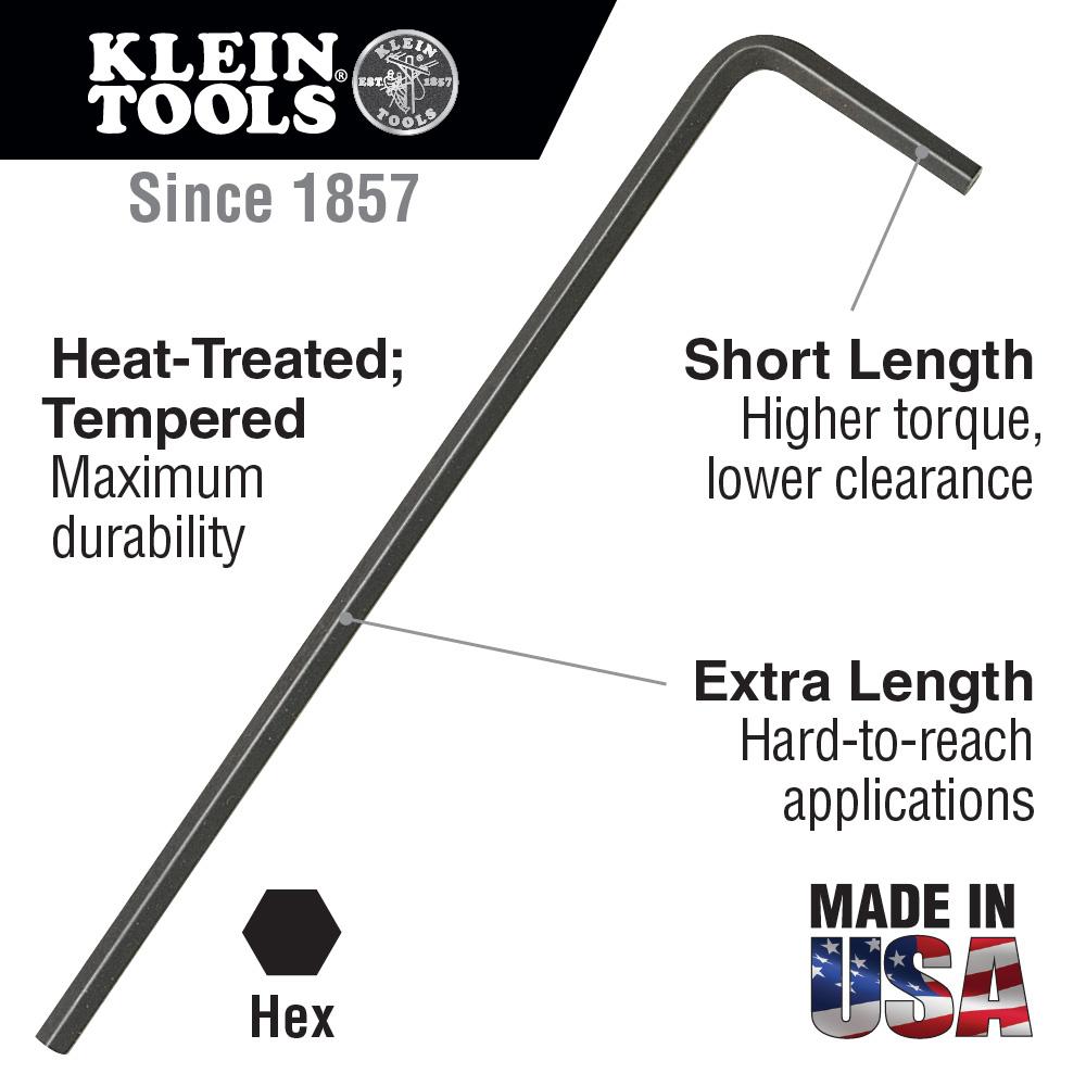 Klein Tools LL7 33097 7/64 In Hex Key (25 Ea)