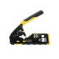 Klein Tools VDV226-110 Ratcheting Cable Crimper / Stripper / Cutter, For Pass-Thru