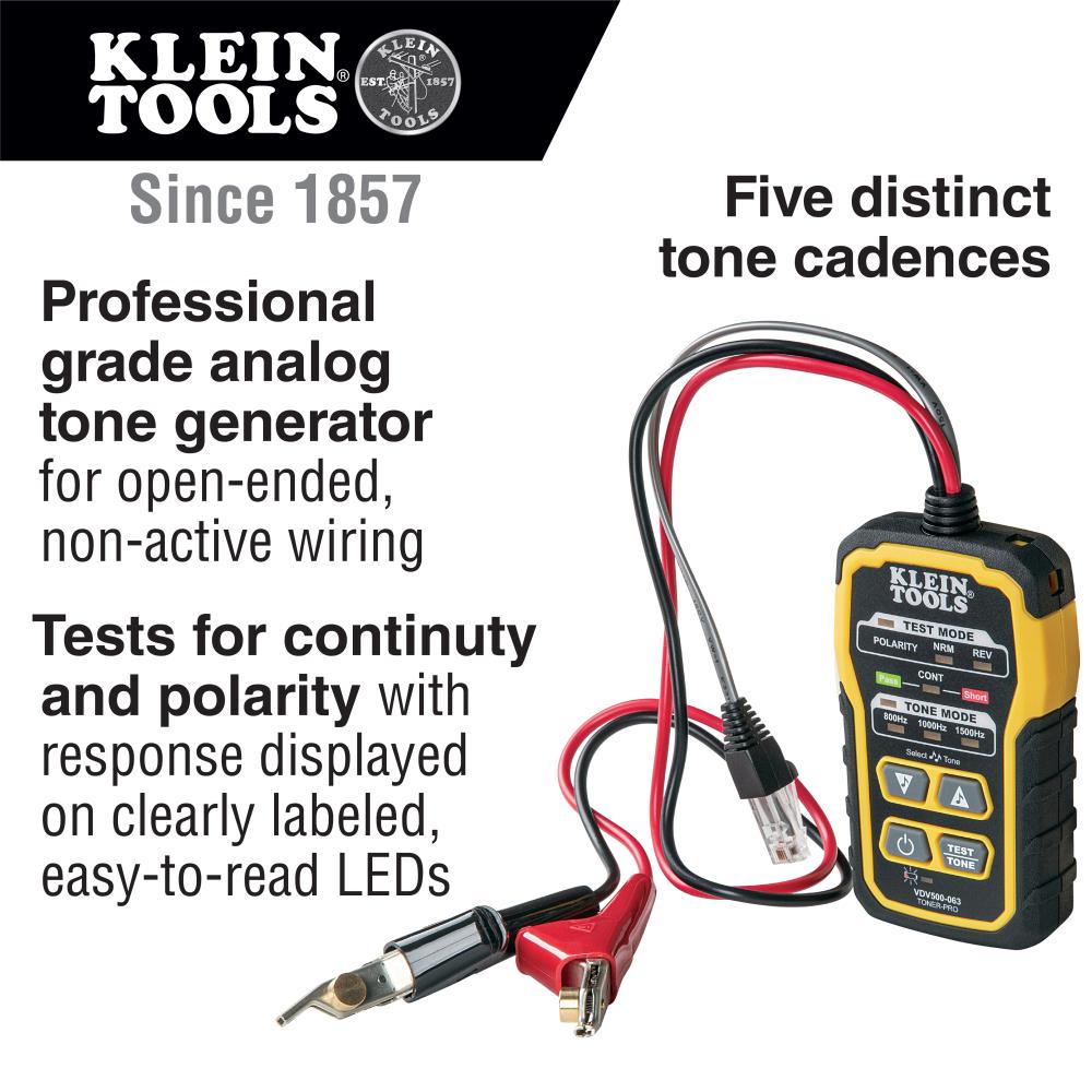 Klein Tools VDV500-063 Toner-PRO Tone Generator