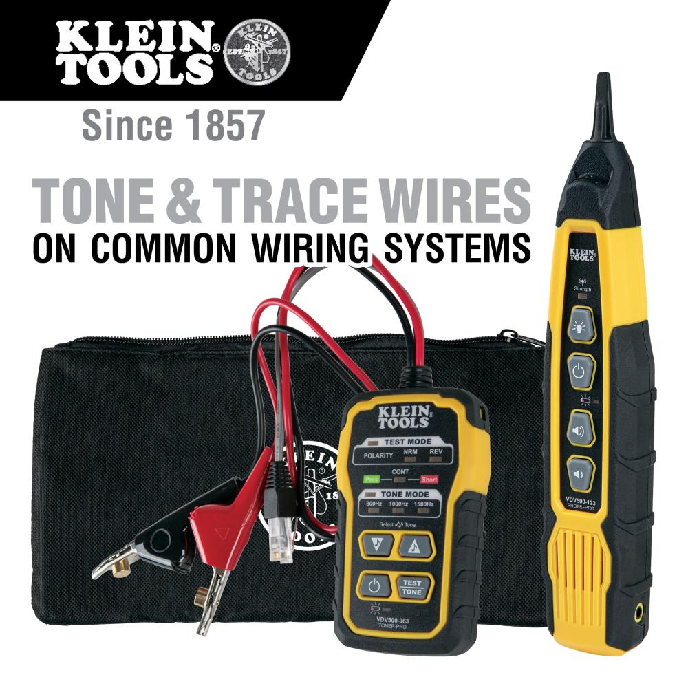 Klein Tools VDV500-820 Tone & Probe Pro Wire Tracing Kit