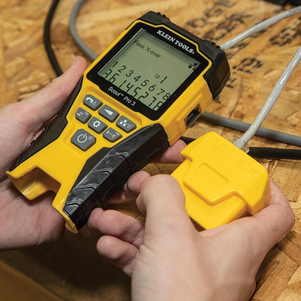 Klein Tools VDV501-853 Scout® Pro 3 Tester With Test + Map Remote Kit