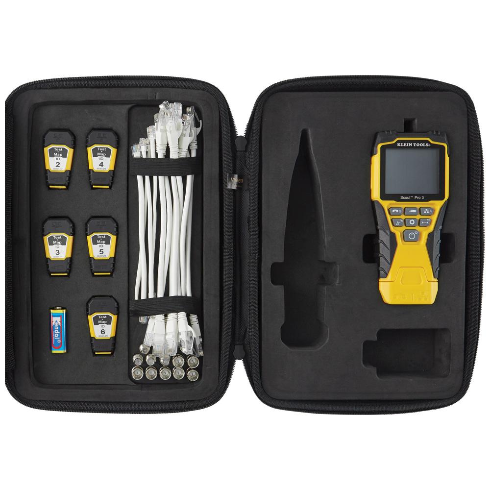 Klein Tools VDV770-125 Carrying Case for Scout® Pro 3 Test + Map Remotes