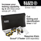 Klein Tools VDV770-851 Test + Map Remotes (#7 - #12) Expansion Kit for Scout® Pro 3 Tester