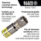 Klein Tools VDV812-612 Universal F Compression Connectors RG6/6Q 50-Pack