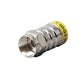 Klein Tools VDV812-627 Push-On F Connectors RG6/6Q 10-Pack