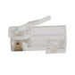 Klein Tools VDV826-702 Pass-Thru Modular Data Plug, RJ45- CAT5E, 50-Pack