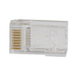 Klein Tools VDV826-762 Pass-Thru™ Modular Data Plugs, RJ45-CAT5e, 200-Pack