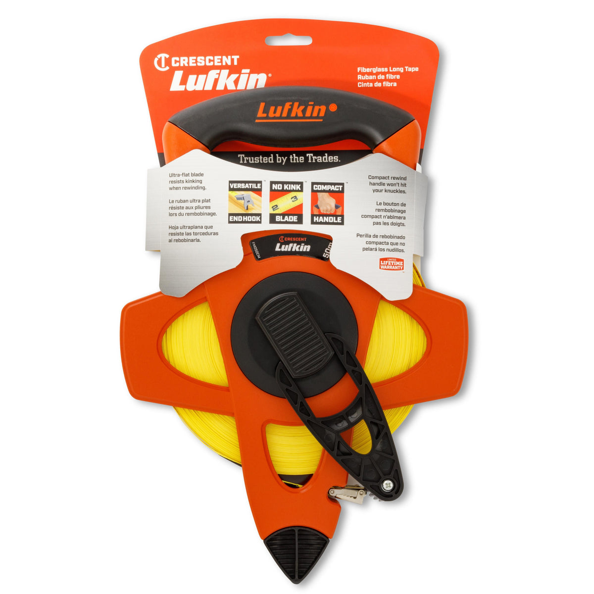Lufkin FM050CM 13mm x 50m Fiberglass Tape Measure