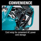 Makita MAC100Q Quiet Series 1/2 HP, 1 Gallon Compact, Oil‑Free, Electric Air Compressor
