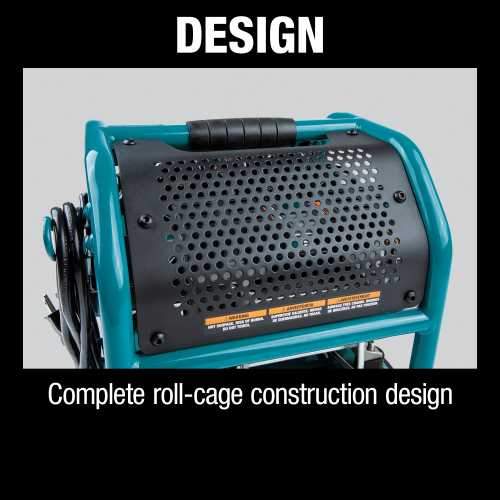 Makita MAC100Q Quiet Series 1/2 HP, 1 Gallon Compact, Oil‑Free, Electric Air Compressor