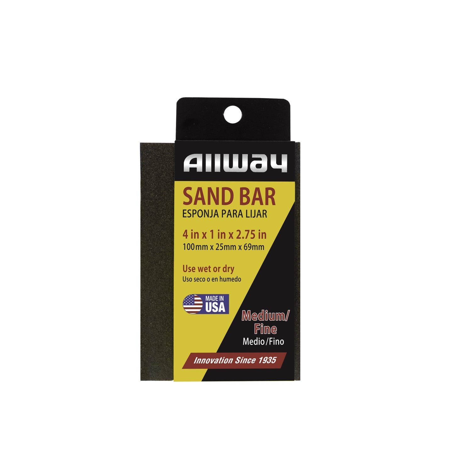 Allway MF Medium/Fine Grit Sanding Sponge