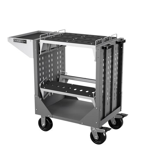 Champion Tool Storage NCTCC4-DG CNC Transport Cart NCTCC4 | 40"W x 36-3/4"H x 20-1/4"D, Dark Gray