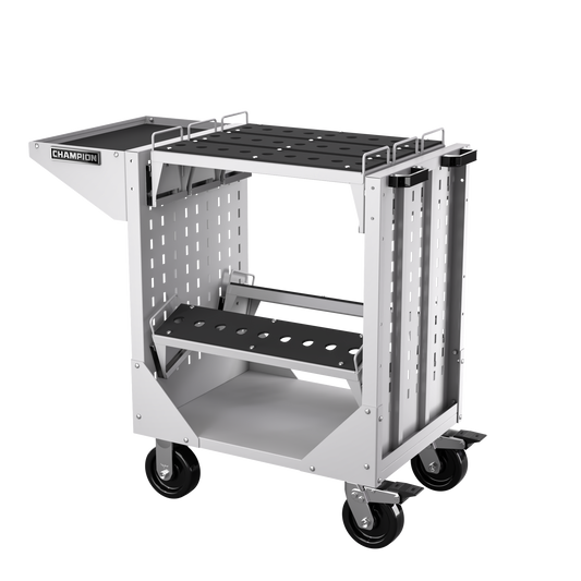 Champion Tool Storage NCTCC4-LG CNC Transport Cart NCTCC4 | 40"W x 36-3/4"H x 20-1/4"D, Light Gray