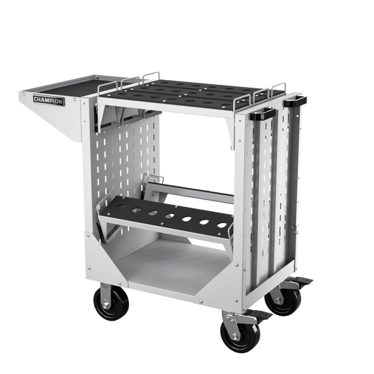 Champion Tool Storage NCTCC5-LG CNC Transport Cart NCTCC5 | 40"W x 36-3/4"H x 20-1/4"D, Light Gray
