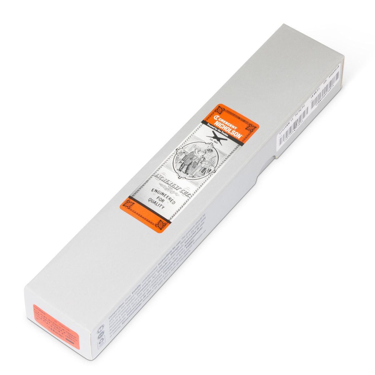 Nicholson 03434NN 4" Flat Double Cut Smooth File - Boxed