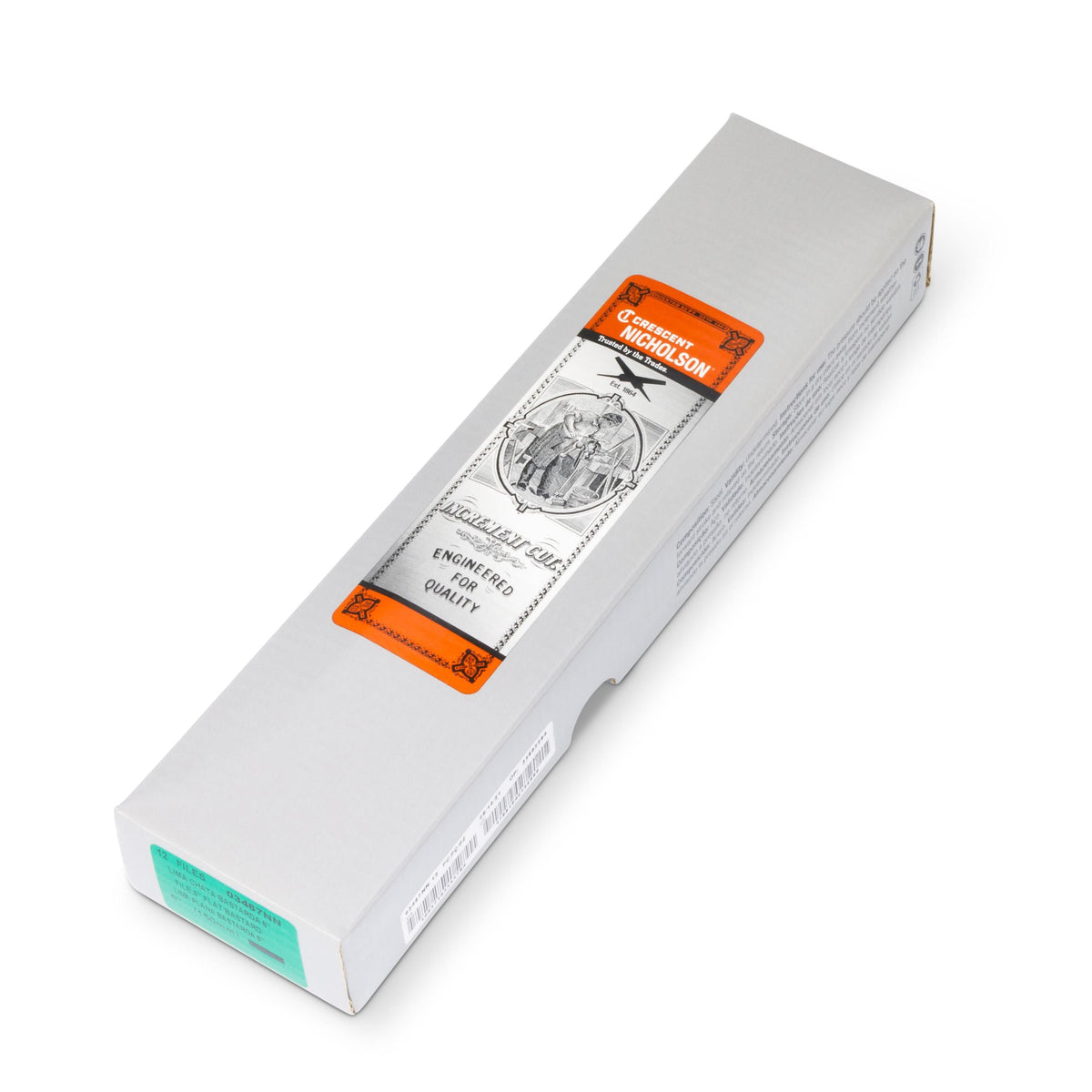Nicholson 03467NN 6" Flat Double Cut Bastard File - Boxed
