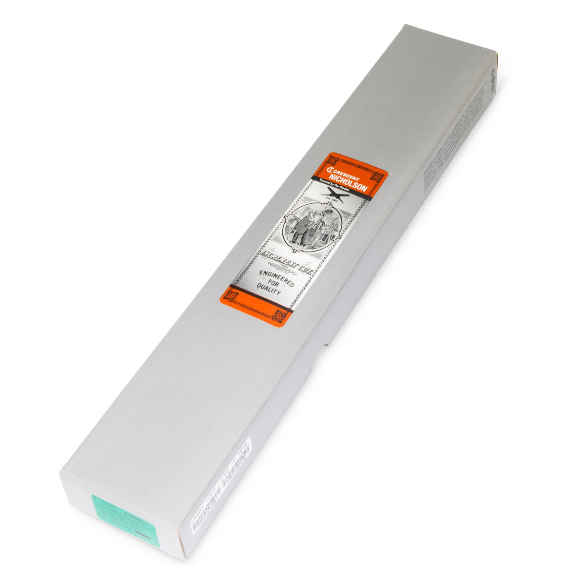 Nicholson 07688NN 12" Flat Single Cut Long Angle Lathe Bastard File