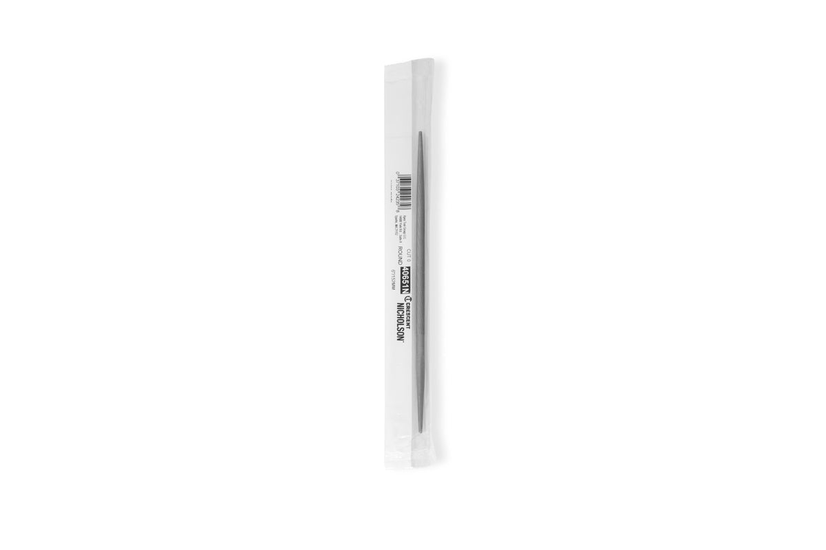 Nicholson 40651N 6" 0 Cut Round File