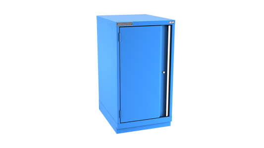 Champion Tool Storage NW1800-FDIL-FTB-BB 1-Door Standard Depth Modular Cabinet NW1800 | 22-3/16"W x 41-3/4"H x 28-1/2"D, Bright Blue