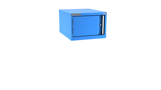 Champion Tool Storage NW600-FDIL-BB 1-Door Standard Depth Modular Cabinet NW600 | 22-3/16"W x 15-3/4"H x 28-1/2"D, Bright Blue