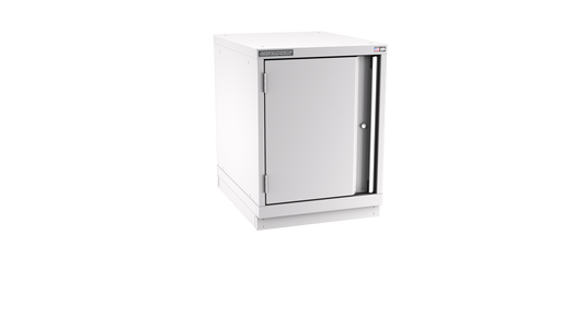 Champion Tool Storage NWS1200-FDIL-FTB-LG 1-Door Shallow Depth Modular Cabinet NWS1200 | 22-3/16"W x 29-7/8"H x 22-1/2"D, Light Gray