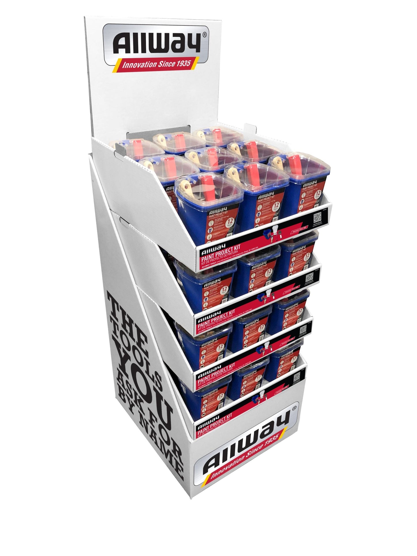 Allway PC12K-QP Paint Project 12-Piece Kit - 36 Piece Quarter Pallet