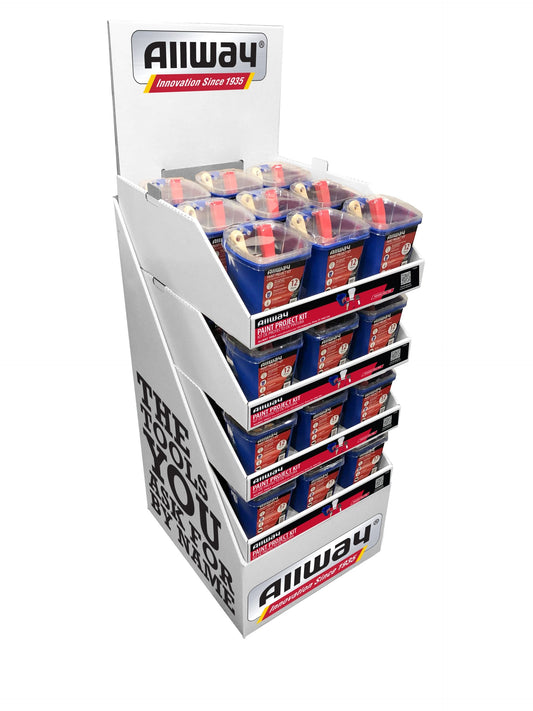 Allway PC12K-QP Paint Project 12-Piece Kit - 36 Piece Quarter Pallet