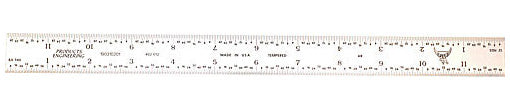 Pec Rigid 36 Inch Ruler PEC Tools 262-036CT 36³ E/M Rigid Certified Rule – KPaul Tools