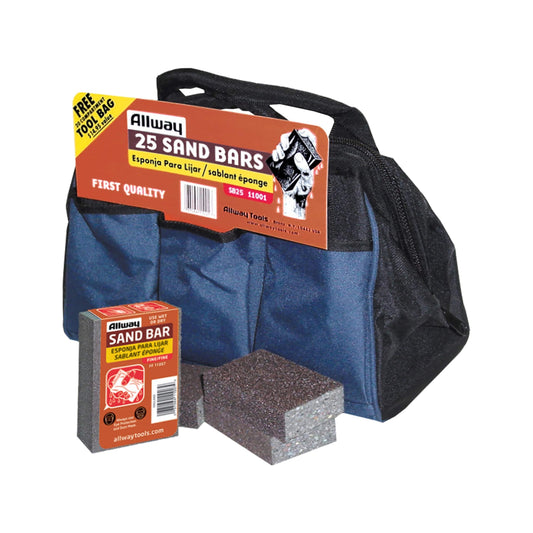 Allway SB25 Sandbar Tool Bag w/25 Sandbars