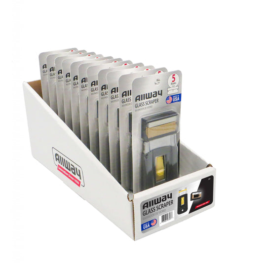 Allway SGS-DSP 11-Piece Soft Grip Scraper Display
