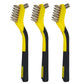 Allway SMB3 Soft-Grip Stainless Mini Brushes, 3-Pack