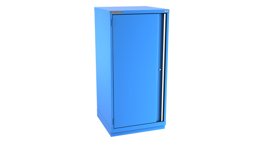 Champion Tool Storage SW2700-FDIL-FTB-BB 1-Door Standard Depth Modular Cabinet SW2700 | 28-1/4"W x 59-1/2"H x 28-1/2"D, Bright Blue
