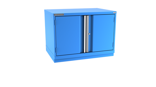 Champion Tool Storage SWP1200-2FDIL-FTB-BB 2-Door Standard Depth Modular Cabinet SWP1200 | 40-1/4"W x 29-7/8"H x 28-1/2"D, Bright Blue