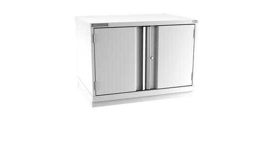 Champion Tool Storage SWP1200-2FDIL-FTB-LG 2-Door Standard Depth Modular Cabinet SWP1200 | 40-1/4"W x 29-7/8"H x 28-1/2"D, Light Gray