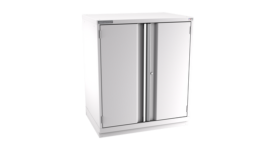 Champion Tool Storage SWP2100-2FDIL-FTB-LG 2-Door Standard Depth Modular Cabinet SWP2100 | 40-1/4"W x 45-1/4"H x 28-1/2"D, Light Gray
