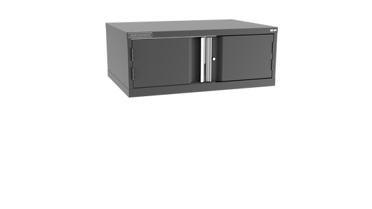Champion Tool Storage SWP600-2FDIL-DG 2-Door Standard Depth Modular Cabinet SWP600 | 40-1/4"W x 15-3/4"H x 28-1/2"D, Dark Gray