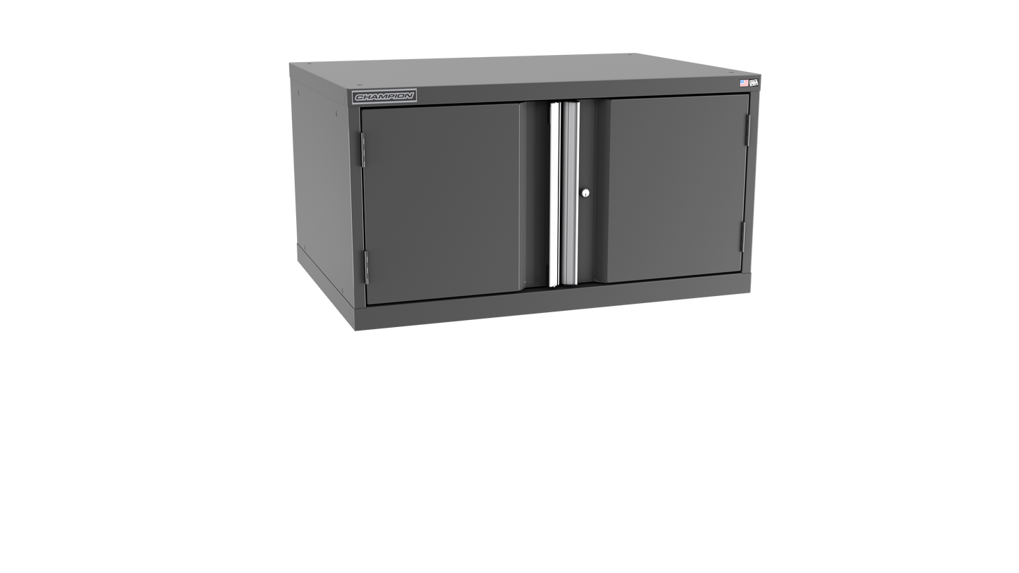 Champion Tool Storage SWP900-2FDIL-DG 2-Door Standard Depth Modular Cabinet SWP900 | 40-1/4"W x 21-5/8"H x 28-1/2"D, Dark Gray