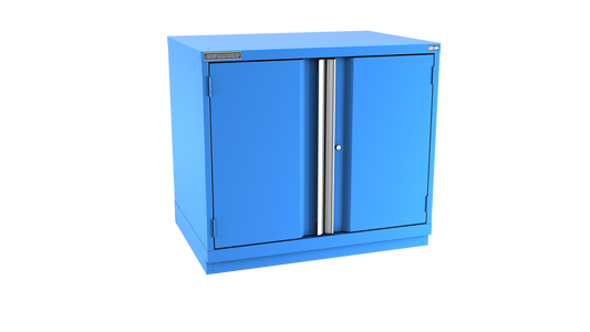 Champion Tool Storage SWPS1500-2FDIL-FTB-BB 2-Door Shallow Depth Modular Cabinet SWPS1500 | 40-1/4"W x 35-7/8"H x 22-1/2"D, Bright Blue